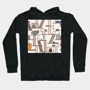 Cat Tree Pattern Hoodie